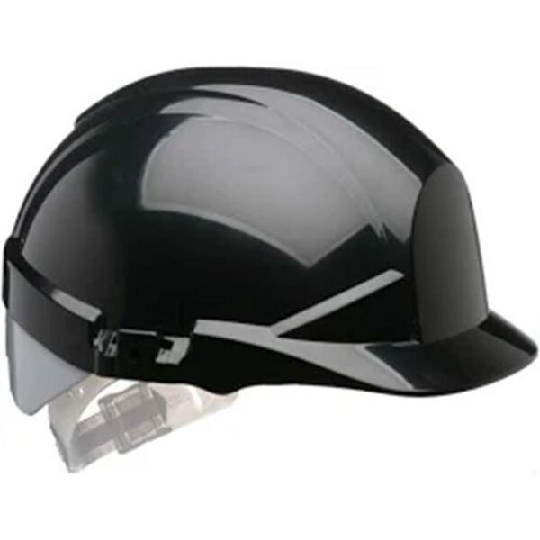 Centurion Reflex Slip Ratchet Helmet Black/Silver Rear Flash Thumbnail